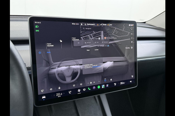 Tesla Model Y RWD 58 kWh AFNEEMBARE TREKHAAK | FABRIEKSGARANTIE OP ACCU & AANDRIJFLIJN TOT 03-2031 OF 160.000 KM | CARBON LIJSTEN |