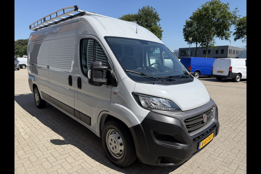 Fiat Ducato 35 2.3 MultiJet 16-pk L3H2 Maxi / vaste prijs rijklaar € 15.950 ex btw / euro 6 / bpm vrij / lease vanaf € 269 / dubbele schuifdeur / cruise en climate control / standkachel / imperial