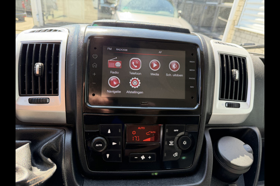 Fiat Ducato 35 2.3 MultiJet 16-pk L3H2 Maxi / vaste prijs rijklaar € 15.950 ex btw / euro 6 / bpm vrij / lease vanaf € 269 / dubbele schuifdeur / cruise en climate control / standkachel / imperial