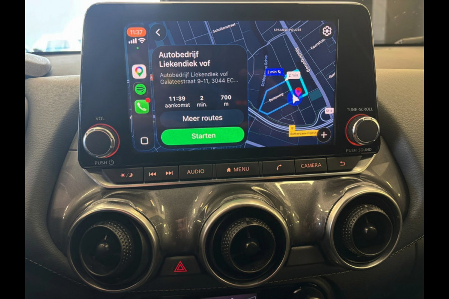 Nissan Juke 1.0 DIG-T N-Connecta - Navigatie / Apple CarPlay I Airco I LED I Achteruitrij Camera & PDC I Trekhaak