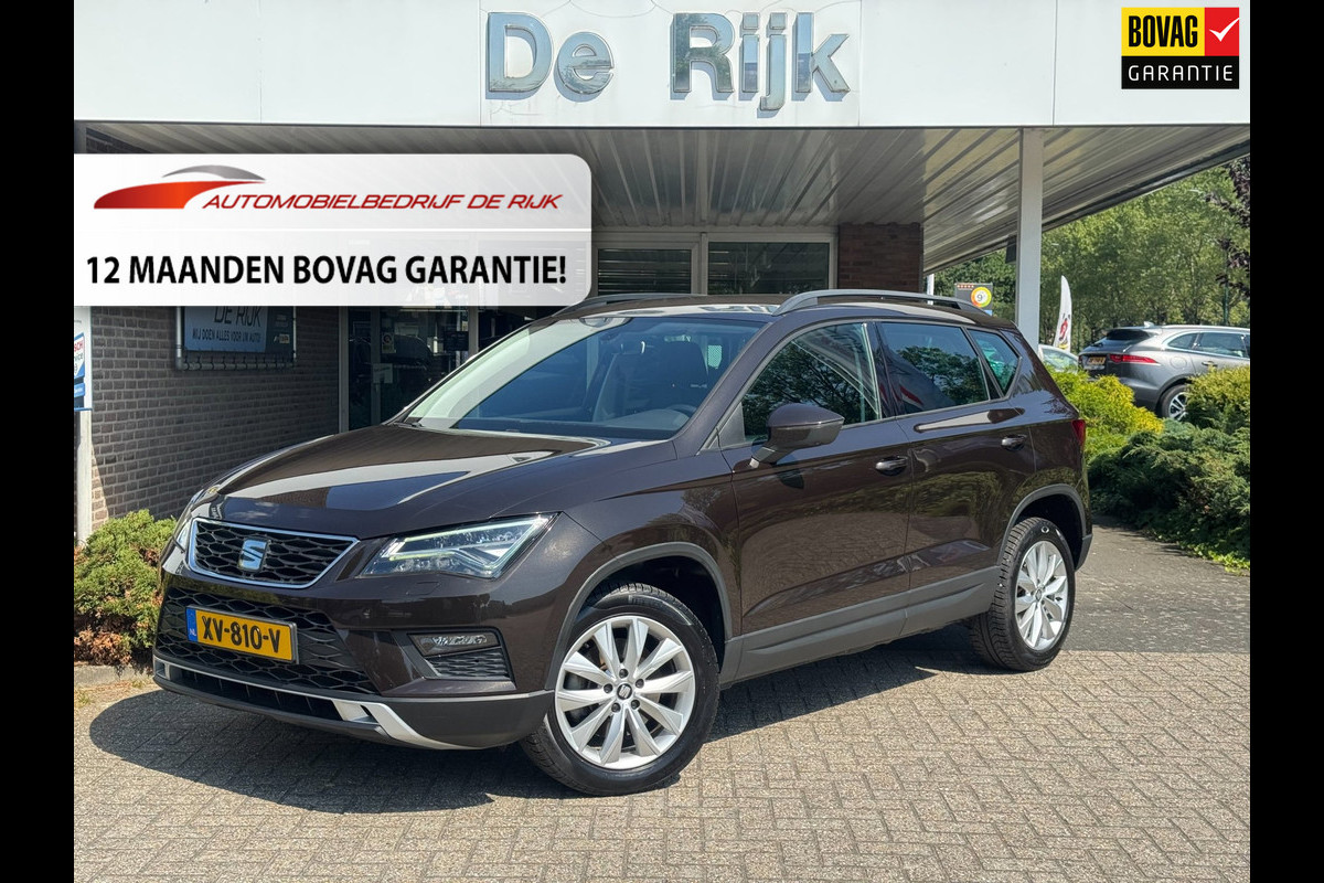 Seat Ateca 1.4 EcoTSI | Navi, PDC, Cruise, Stoelverw., Trekhaak wegkl., Climate | Goed onderhouden! |