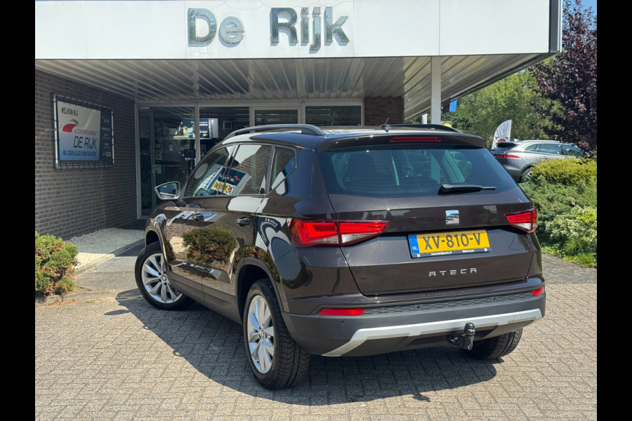 Seat Ateca 1.4 EcoTSI | Navi, PDC, Cruise, Stoelverw., Trekhaak wegkl., Climate | Goed onderhouden! |