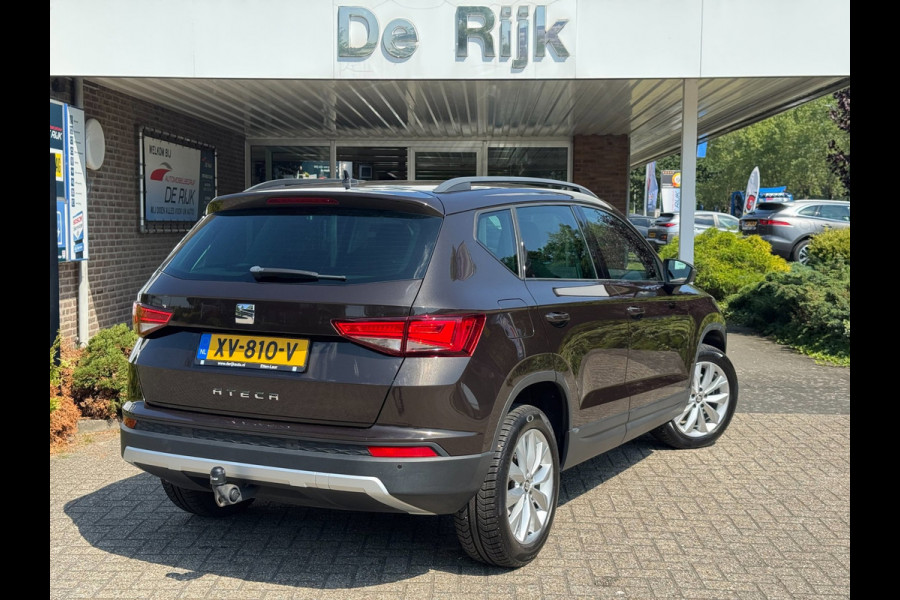 Seat Ateca 1.4 EcoTSI | Navi, PDC, Cruise, Stoelverw., Trekhaak wegkl., Climate | Goed onderhouden! |