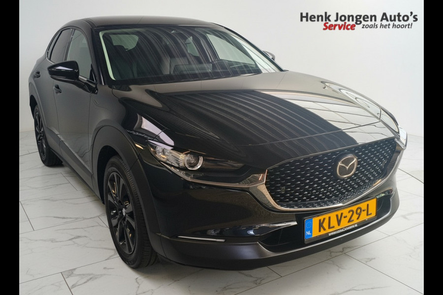 Mazda CX-30 2.5 e-SkyActiv-G M Hybrid Homura Rijklaar + Fabrieksgarantie Henk Jongen Auto's in Helmond,  al 50 jaar service zoals 't hoort!