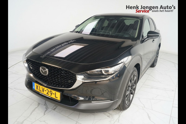 Mazda CX-30 2.5 e-SkyActiv-G M Hybrid Homura Rijklaar + Fabrieksgarantie Henk Jongen Auto's in Helmond,  al 50 jaar service zoals 't hoort!