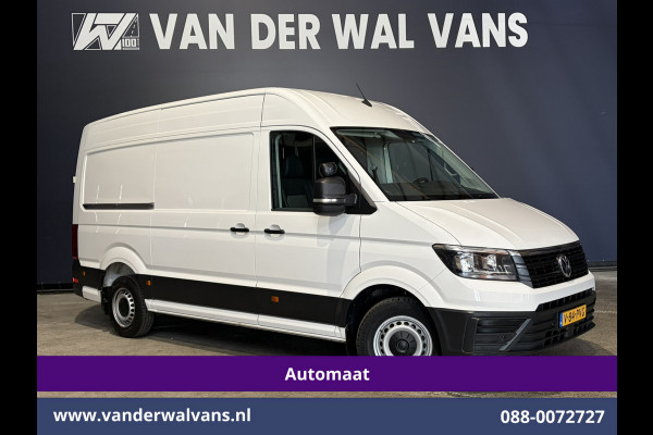 Volkswagen Crafter 2.0 TDI 141pk Automaat L3H3 L2H2 Euro6 Airco | Camera | Navigatie | Apple Carplay Android Auto, Chauffeursstoel, Parkeersensoren, Leder, Bijrijdersbank, 3000kg trekvermogen