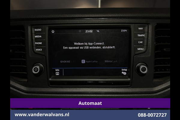 Volkswagen Crafter 2.0 TDI 141pk Automaat L3H3 L2H2 Euro6 Airco | Camera | Navigatie | Apple Carplay Android Auto, Chauffeursstoel, Parkeersensoren, Leder, Bijrijdersbank, 3000kg trekvermogen