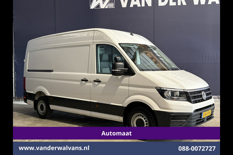 Volkswagen Crafter 2.0 TDI 141pk Automaat L3H3 L2H2 Euro6 Airco | Camera | Navigatie | Apple Carplay Android Auto, Chauffeursstoel, Parkeersensoren, Leder, Bijrijdersbank, 3000kg trekvermogen