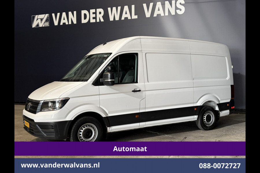 Volkswagen Crafter 2.0 TDI 141pk Automaat L3H3 L2H2 Euro6 Airco | Camera | Navigatie | Apple Carplay Android Auto, Chauffeursstoel, Parkeersensoren, Leder, Bijrijdersbank, 3000kg trekvermogen