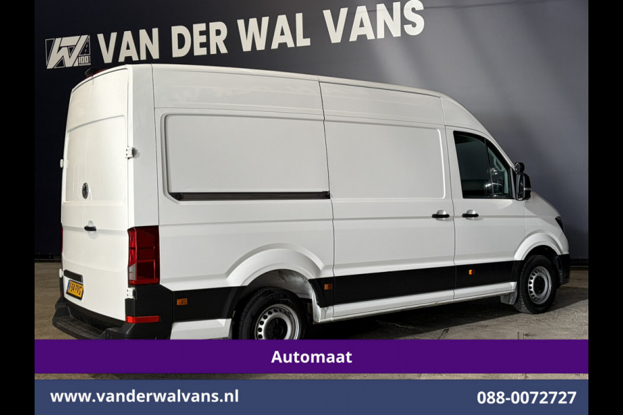 Volkswagen Crafter 2.0 TDI 141pk Automaat L3H3 L2H2 Euro6 Airco | Camera | Navigatie | Apple Carplay Android Auto, Chauffeursstoel, Parkeersensoren, Leder, Bijrijdersbank, 3000kg trekvermogen