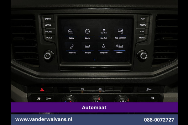Volkswagen Crafter 2.0 TDI 141pk Automaat L3H3 L2H2 Euro6 Airco | Camera | Navigatie | Apple Carplay Android Auto, Chauffeursstoel, Parkeersensoren, Leder, Bijrijdersbank, 3000kg trekvermogen