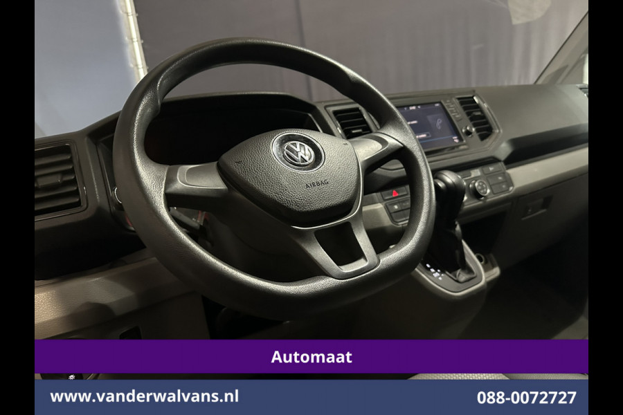 Volkswagen Crafter 2.0 TDI 141pk Automaat L3H3 L2H2 Euro6 Airco | Camera | Navigatie | Apple Carplay Android Auto, Chauffeursstoel, Parkeersensoren, Leder, Bijrijdersbank, 3000kg trekvermogen