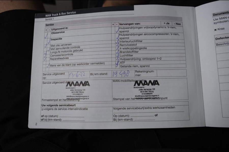 MAN TGE 50 2.0 Extra Lang DL Pick-up - Airco, Cruise, Navi, Camera, Carplay, Trekhaak.