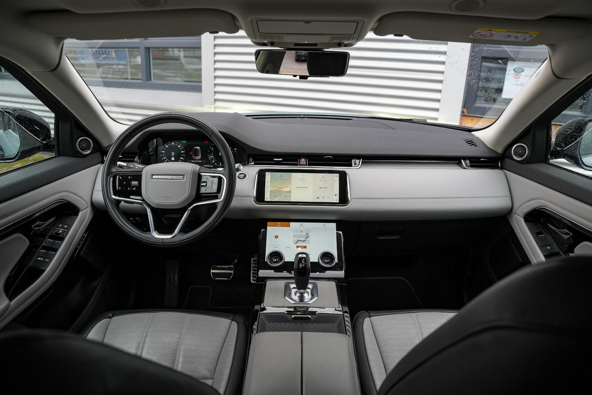 Land Rover Range Rover Evoque 2.0 P300 AWD R-Dynamic HSE Adapt. Cruise Virtual Dash Matrix LED Two Tone Leder Meridian Keyless