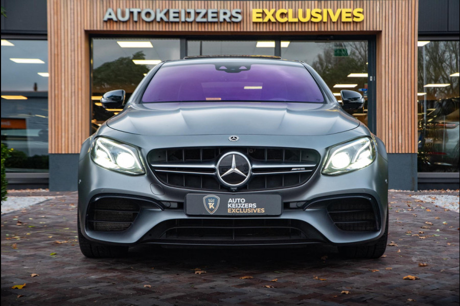 Mercedes-Benz E-Klasse AMG 63 4MATIC Schuifdak HUD Stoelvent. 360camera Burmester Memory Stoelventil.