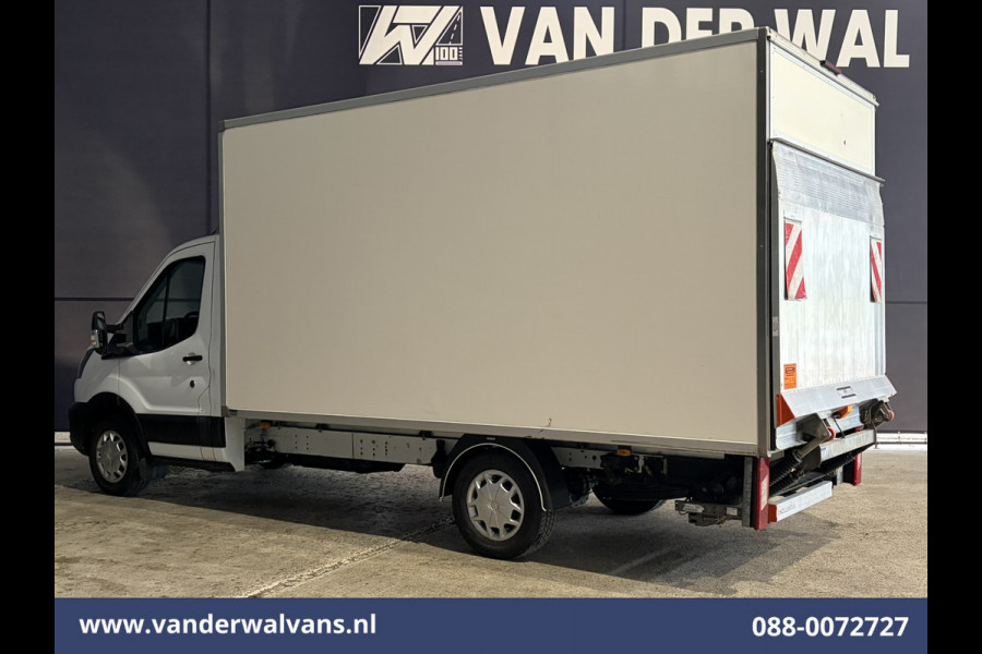 Ford Transit 2.0 TDCI 130pk Bakwagen Laadklep Euro6 Airco | 1040kg laadvermogen | Cruisecontrol | Verwarmde voorruit Bijrijdersbank