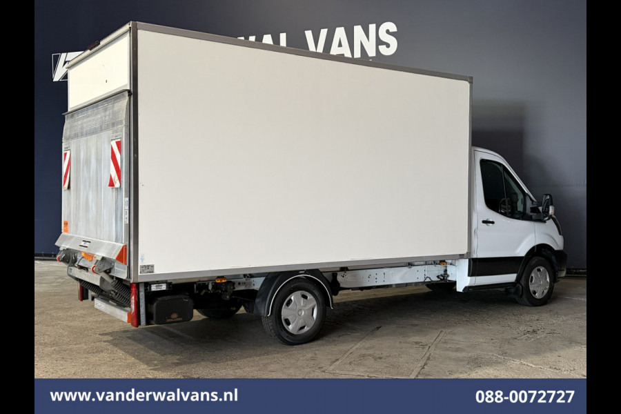 Ford Transit 2.0 TDCI 130pk Bakwagen Laadklep Euro6 Airco | 1040kg laadvermogen | Cruisecontrol | Verwarmde voorruit Bijrijdersbank