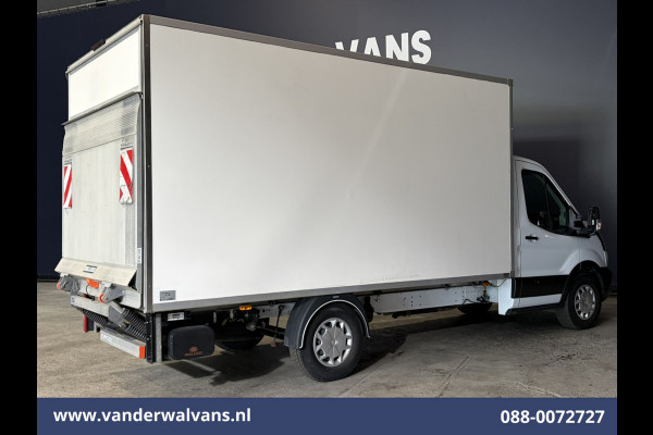 Ford Transit 2.0 TDCI 160pk Bakwagen Laadklep Euro6 Airco | 1040kg laadvermogen | Cruisecontrol | Verwarmde voorruit Bijrijdersbank