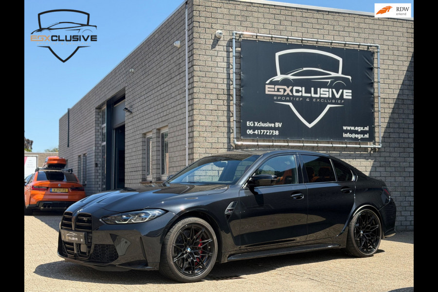 BMW 3 Serie M3 xDrive Competition 850pk|HYBRID TURBO|CARBON|EVENTURI|SCHAALSTOELEN|HUD|BLINDSPOT|LASER|