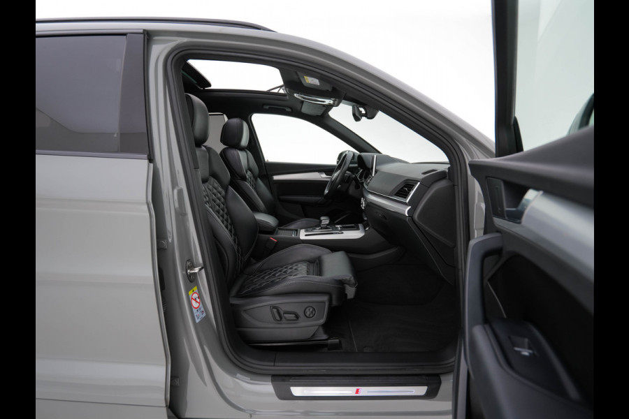 Audi Q5 55 TFSI S-Line Competition Quattro (Plug-In) Aut. *PANO | LEATHER | FULL-LED | HEATED-SPORTSEATS | KEYLESS | CAMERA | NAVI-FULLMAP | PRIVACY-GLASS | DIGI-COCKPIT | CRUISE-ADPAPTIVE | DAB | 21"ALU*