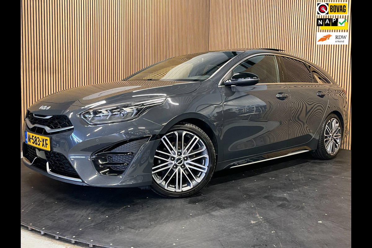 Kia ProCeed 1.5 T-GDi GT-PlusLine|160PK|ACC|AFN.TREKHAAK|PANO|DIGITAL|STOEL V+A/+STUURVERW.|CAMERA|CARPLAY|CLIMA+CRUISE|NL|NAP|