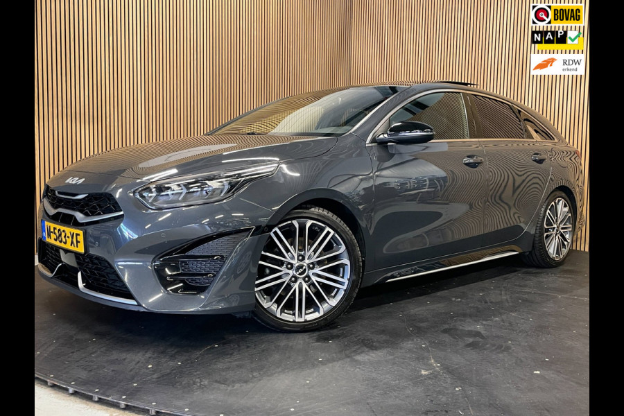 Kia ProCeed 1.5 T-GDi GT-PlusLine|160PK|ACC|AFN.TREKHAAK|PANO|DIGITAL|STOEL V+A/+STUURVERW.|CAMERA|CARPLAY|CLIMA+CRUISE|NL|NAP|