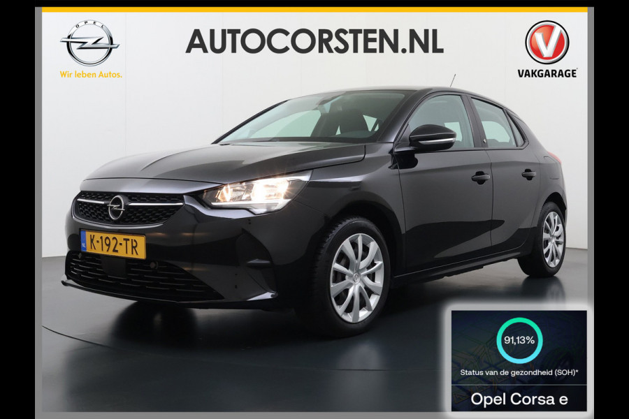 Opel CORSA-E Edition 50kWh Navi* Ecc Apple Carplay Android Auto Bluetooth Cruise Control SOH 91% Isofix Regen-Lichtsensor Lane Assist 1e Eigenaar Dealeronderhouden
