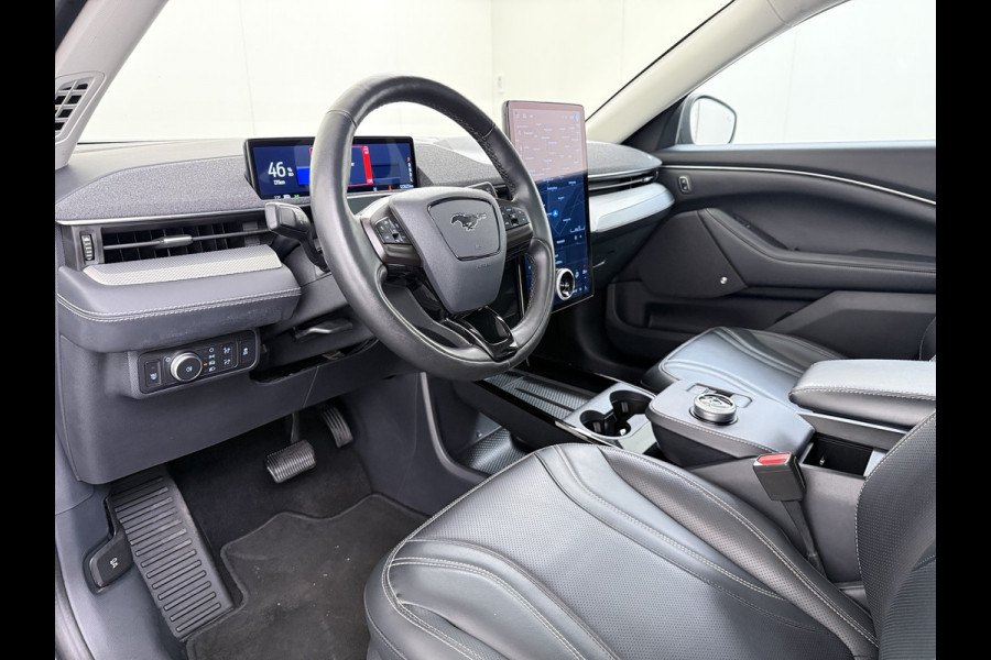 Ford Mustang Mach-E RWD 75kWh Panoramadak 360°Camera Adap.Cruise B&O®-Hifi Leder+Memory SOH 94% Stoel+Stuurverwarming Elek.Stoelen Navi Pdc Keyless Android Auto Apple Carplay Elek.Achterklep Lmv 18" DAB Bluetooth Led 1e Eigenaar Dealeronderhouden Origineel Nederlandse Auto