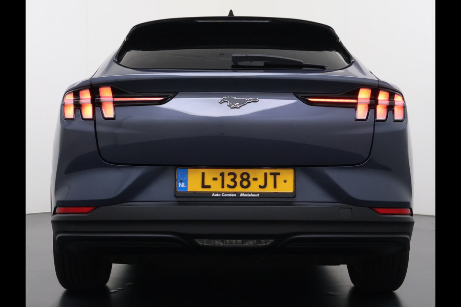 Ford Mustang Mach-E RWD 75kWh Panoramadak 360°Camera Adap.Cruise B&O®-Hifi Leder+Memory SOH 94% Stoel+Stuurverwarming Elek.Stoelen Navi Pdc Keyless Android Auto Apple Carplay Elek.Achterklep Lmv 18" DAB Bluetooth Led 1e Eigenaar Dealeronderhouden Origineel Nederlandse Auto