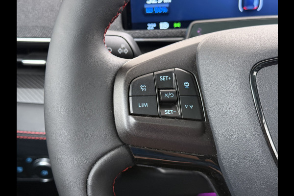 Ford Mustang Mach-E AWD 75kWh Trekhaak Techn.Plus Panoramadak 360°Camera Adap.Cruise B&O®-Hifi Leder+Memory Stoel+Stuurverwarming Elek.Stoele Keyless Android Auto Apple Carplay Elek.Achterklep Lmv 19" DAB Bluetooth Led 1e Eigenaar Origineel Nederlandse Auto Dealeronderhouden