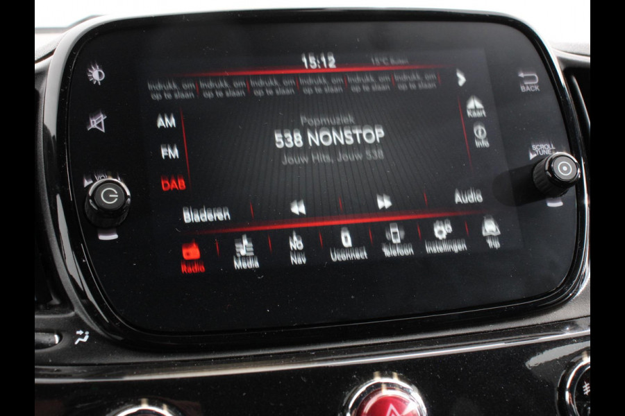 Fiat 500 1.0 Hybrid Bellavita Navigatie Climate Control Apple Carplay/Android Auto Dab Digitale Cockpit Parkeer sensoren
