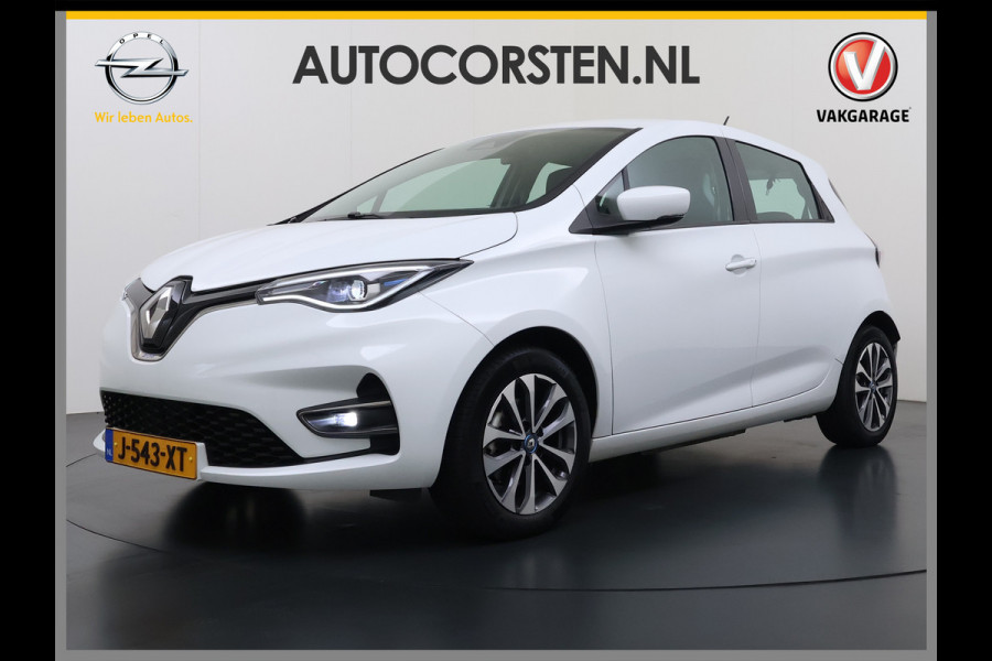 Renault ZOE R135 Zen **52kWh** Warmtepomp Eigen Accu SOH 95% Navi Ecc Apple Carplay/Android Auto Keyless Bluetooth Cruise Control Pdc Regen-Lichtsensor Led Lmv Isofix Lane Assist 1e Eigenaar Origineel Nederlandse Auto