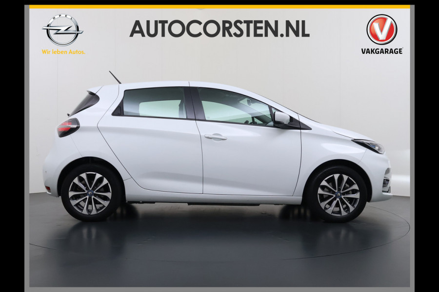 Renault ZOE R135 Zen **52kWh** Warmtepomp Eigen Accu SOH 95% Navi Ecc Apple Carplay/Android Auto Keyless Bluetooth Cruise Control Pdc Regen-Lichtsensor Led Lmv Isofix Lane Assist 1e Eigenaar Origineel Nederlandse Auto