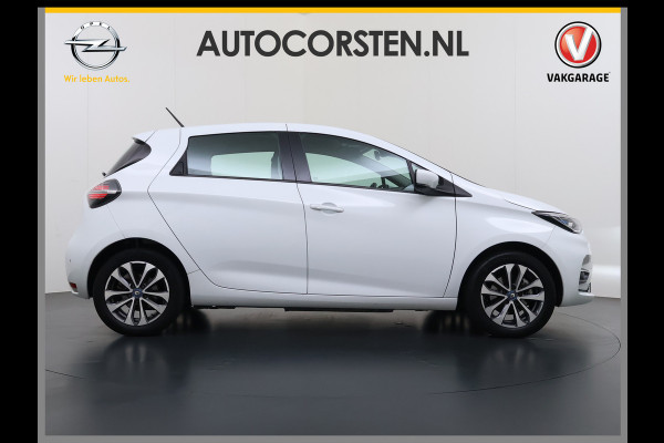 Renault ZOE R135 Zen **52kWh** Warmtepomp Eigen Accu SOH 95% Navi Ecc Apple Carplay/Android Auto Keyless Bluetooth Cruise Control Pdc Regen-Lichtsensor Led Lmv Isofix Lane Assist 1e Eigenaar Origineel Nederlandse Auto