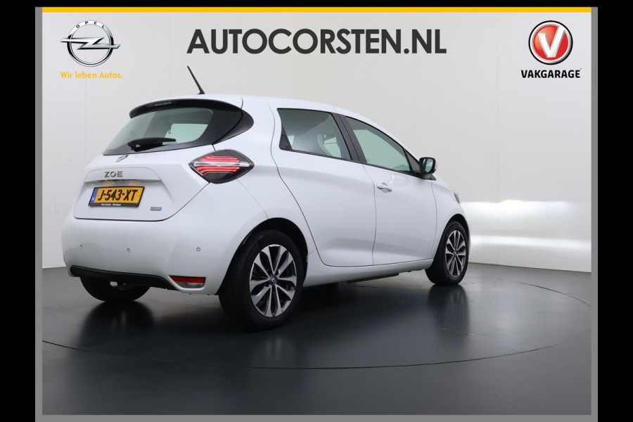 Renault ZOE R135 Zen **52kWh** Warmtepomp Eigen Accu SOH 95% Navi Ecc Apple Carplay/Android Auto Keyless Bluetooth Cruise Control Pdc Regen-Lichtsensor Led Lmv Isofix Lane Assist 1e Eigenaar Origineel Nederlandse Auto