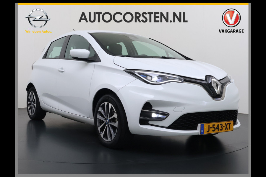 Renault ZOE R135 Zen **52kWh** Warmtepomp Eigen Accu SOH 95% Navi Ecc Apple Carplay/Android Auto Keyless Bluetooth Cruise Control Pdc Regen-Lichtsensor Led Lmv Isofix Lane Assist 1e Eigenaar Origineel Nederlandse Auto
