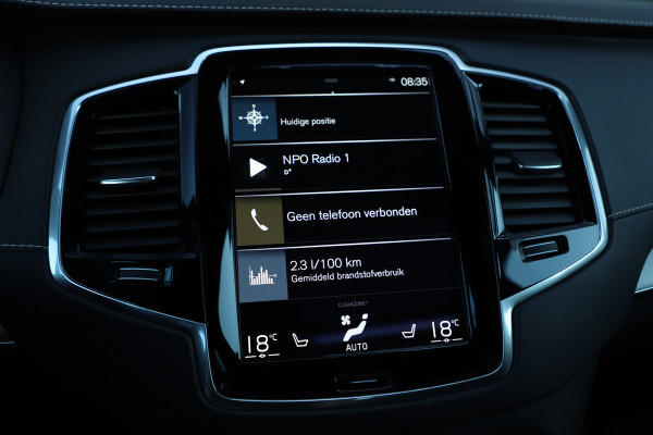 Volvo XC90 2.0 T8 Recharge AWD R-Design | 455 PK | Luchtvering | 7-Persoons | Pano | Keyless-go | Memory | Harman/Kardon | Stuurwielverw. |