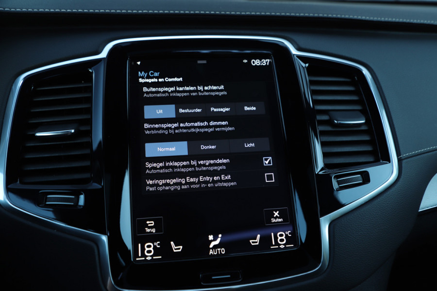 Volvo XC90 2.0 T8 Recharge AWD R-Design | 455 PK | Luchtvering | 7-Persoons | Pano | Keyless-go | Memory | Harman/Kardon | Stuurwielverw. |