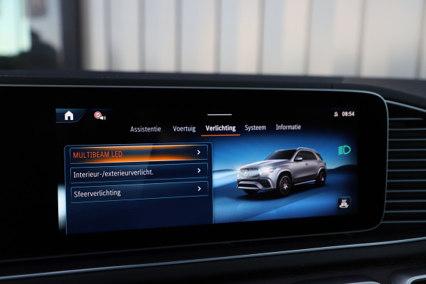 Mercedes-Benz GLE AMG 53 Hybrid 4MATIC+ | 544PK | Luchtvering | Head-up | Massage | Keyless-go | Burmester | Distronic+ | Multibeam | 2025.
