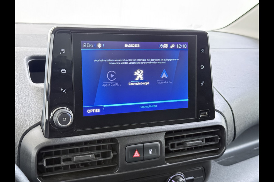 Peugeot Partner 1.2 PureTech Premium BENZINE Navi, Cruise C. Ex LEASE
