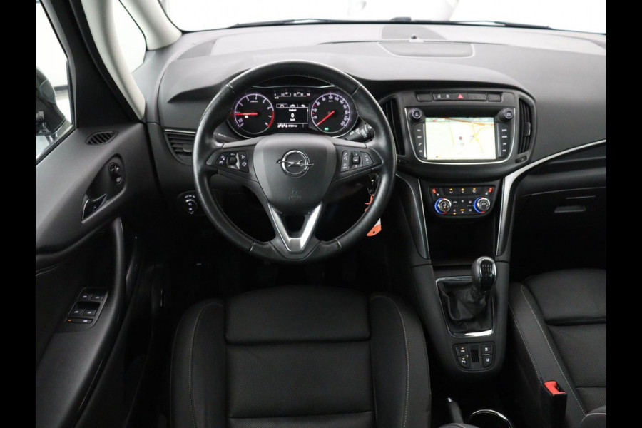 Opel Zafira 1.4 Turbo Business Executive 7p. Opc-Line | Panoramadak | Leder | Trekhaak | Camera | Stuur/stoel verwarming | Cruise control | Navigatie | Climate control | Full LED