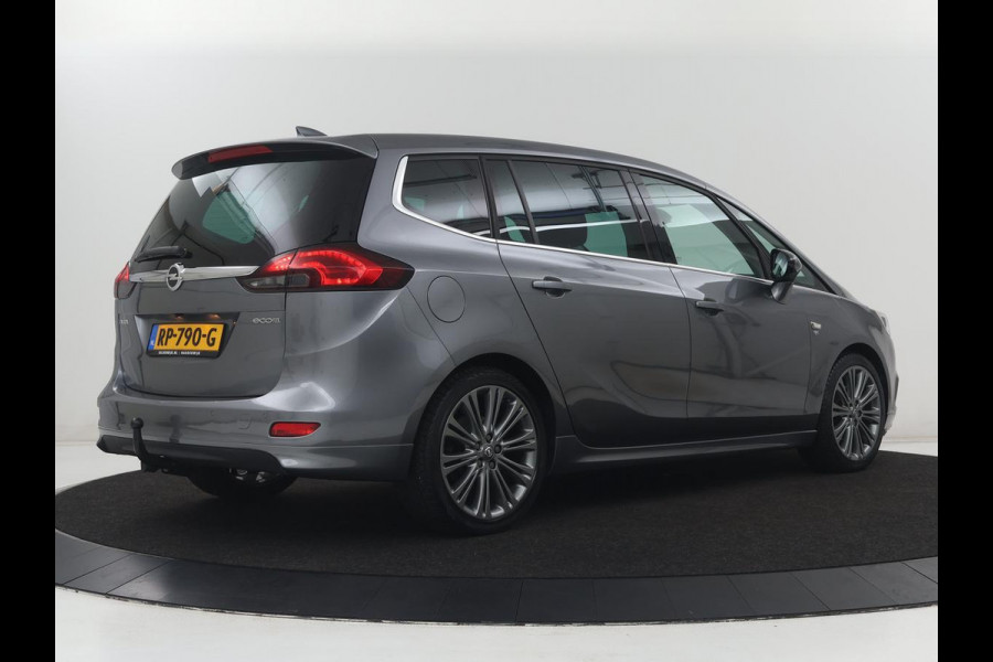 Opel Zafira 1.4 Turbo Business Executive 7p. Opc-Line | Panoramadak | Leder | Trekhaak | Camera | Stuur/stoel verwarming | Cruise control | Navigatie | Climate control | Full LED