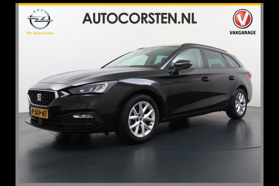 Seat Leon Sportstourer 1.5TSI 131PK Adap.Cruise Trekhaak 3-Zone Ecc Camera Navi Apple Carplay Android Auto Pdc Style Business Intense Lmv Led Bluetooth Keyless Isofix 1.400KG Trekgewicht Rijstrooksensor 1e Eigenaar Dealeronderhouden Origineel Nederlandse Auto