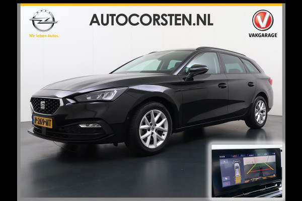 Seat Leon Sportstourer 1.5TSI 131PK Adap.Cruise Trekhaak 3-Zone Ecc Camera Navi Apple Carplay Android Auto Pdc Style Business Intense Lmv Led Bluetooth Keyless Isofix 1.400KG Trekgewicht Rijstrooksensor 1e Eigenaar Dealeronderhouden Origineel Nederlandse Auto