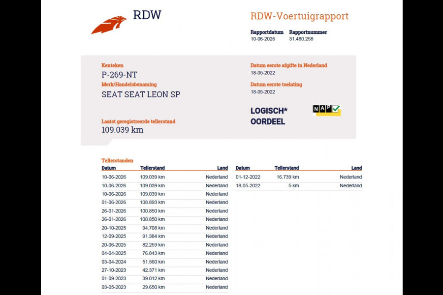Seat Leon Sportstourer 1.5TSI 131PK Adap.Cruise Trekhaak 3-Zone Ecc Camera Navi Apple Carplay Android Auto Pdc Style Business Intense Lmv Led Bluetooth Keyless Isofix 1.400KG Trekgewicht Rijstrooksensor 1e Eigenaar Dealeronderhouden Origineel Nederlandse Auto