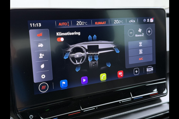 Seat Leon Sportstourer 1.5TSI 131PK Adap.Cruise Trekhaak 3-Zone Ecc Camera Navi Apple Carplay Android Auto Pdc Style Business Intense Lmv Led Bluetooth Keyless Isofix 1.400KG Trekgewicht Rijstrooksensor 1e Eigenaar Dealeronderhouden Origineel Nederlandse Auto