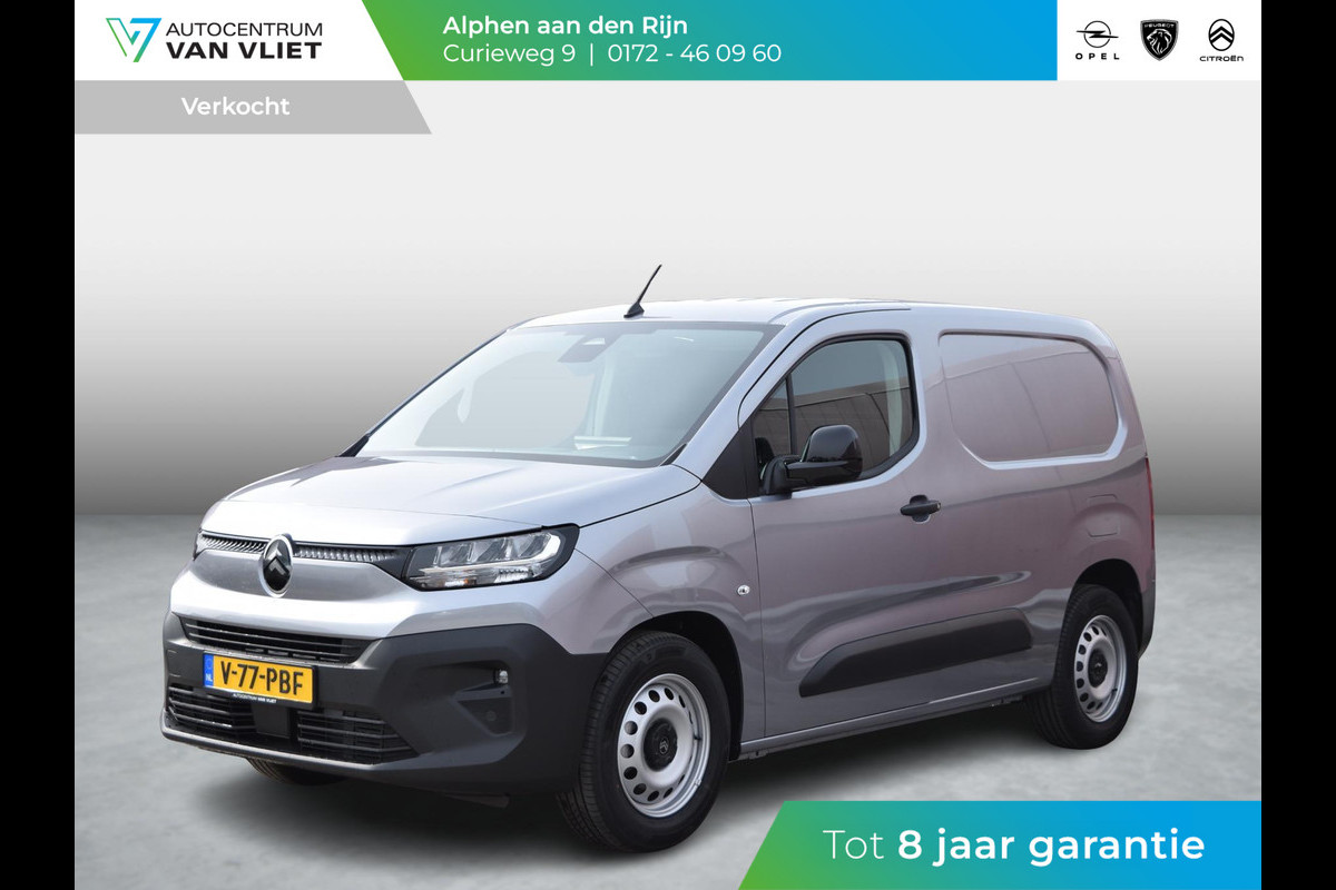 Citroën E-Berlingo L1 50 kWh tot 8 jaar garantie | warmtepomp | camera | Apple Carplay | laadruimtebetimmering | Comfort stoel | rijklaarprijs