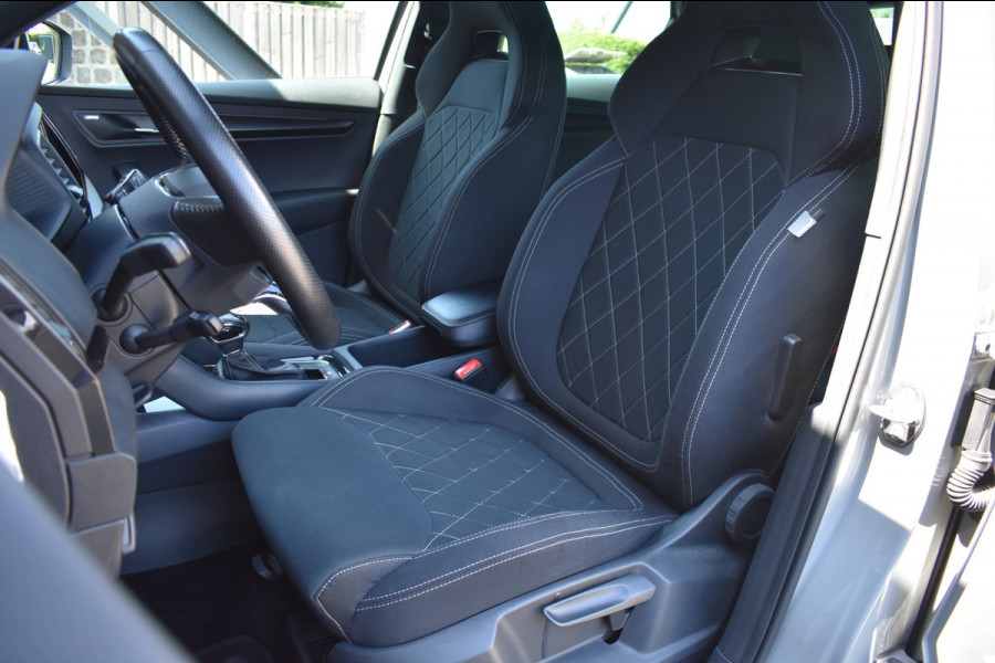 Škoda Karoq 1.5 TSI ACT Sportline | TREKHAAK | STEEL GREY | ADAPTIEVE CRUISE CONTROLE | CAMERA | NAP | STOELVERWARMING | CANTON