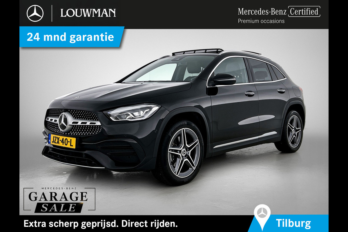 Mercedes-Benz GLA 250 e AMG Plug-In Hybride | Panoramadak | Trekhaak | Sfeerverlichting | Keyless Go | Parkeerpakket met Camera | Inclusief 24 maanden Mercedes-Benz Certified garantie voor Europa. garage-sale