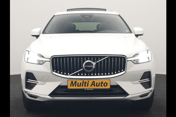 Volvo XC60 T6 AWD Plus Bright LONG RANGE PHEV 350pk Dealer O.H. | Trekhaak Af Fabriek | Panodak | Adaptive Cruise | Camera | Lederen Sportstoelen Memory & Verwarmd | Keyless | Blis | Stuur Verwarmd | Google Assistent | 20"L.M | Apple Carplay | DAB | Plug In Hybrid |